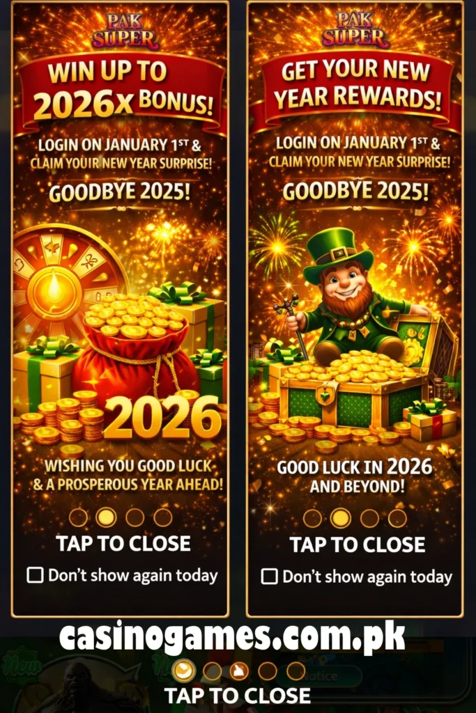 PAK SUPER Game Login