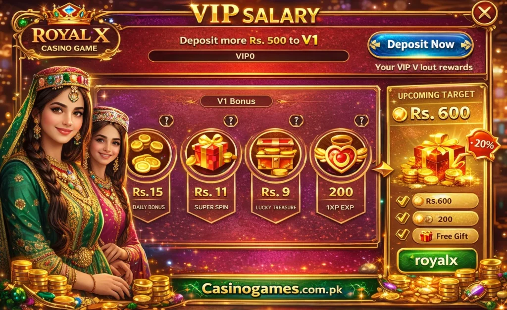 Royal X Casino Game login