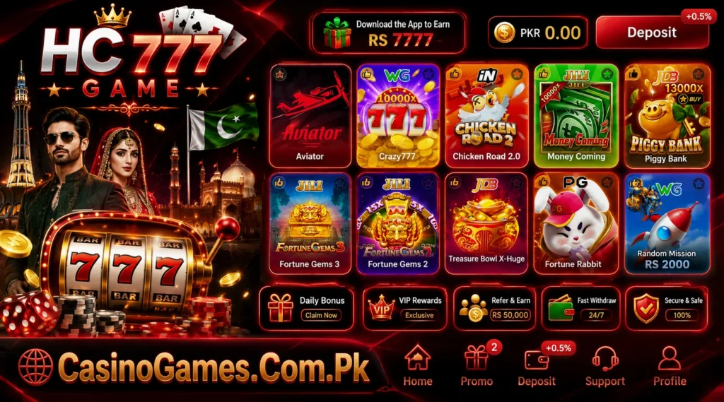 HC777 Game Login