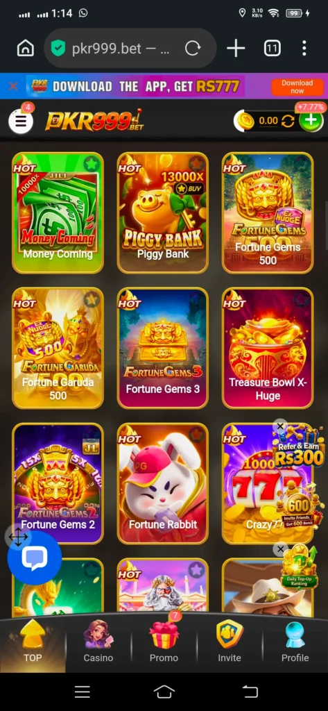 pkr999 Game Apk